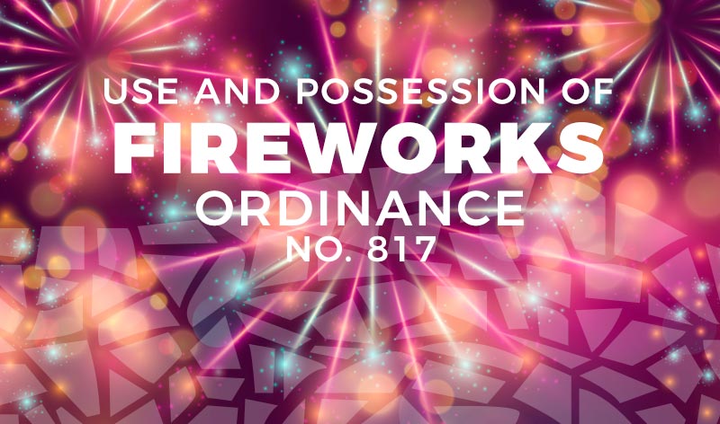 Ordinance No. 817